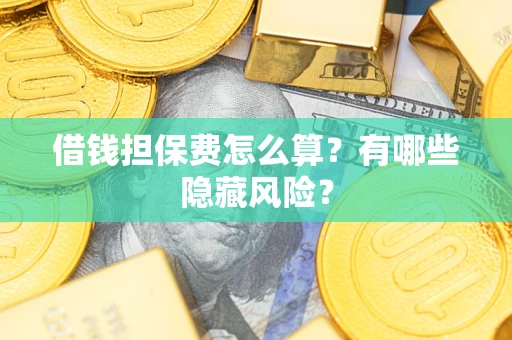 武汉借钱担保费怎么算？有哪些隐藏风险？