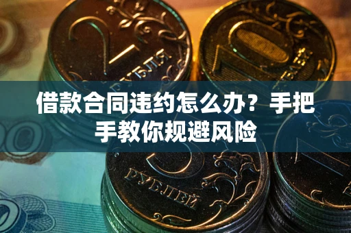 武汉借款合同违约怎么办？手把手教你规避风险