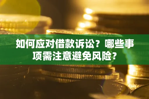 武汉如何应对借款诉讼？哪些事项需注意避免风险？