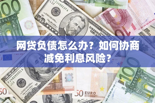 武汉网贷负债怎么办？如何协商减免利息风险？