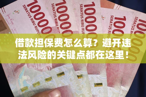武汉借款担保费怎么算？避开违法风险的关键点都在这里！