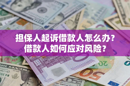 武汉担保人起诉借款人怎么办？借款人如何应对风险？
