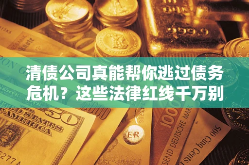 武汉清债公司真能帮你逃过债务危机？这些法律红线千万别踩