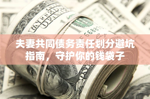 武汉夫妻共同债务责任划分避坑指南，守护你的钱袋子
