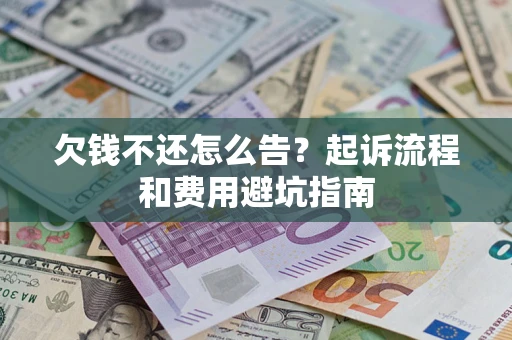 武汉欠钱不还怎么告?起诉流程和费用避坑指南 武汉欠钱不还怎么告?起诉流程和费用避坑指南