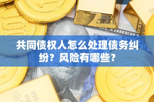 武汉共同债权人怎么处理债务纠纷？风险有哪些？