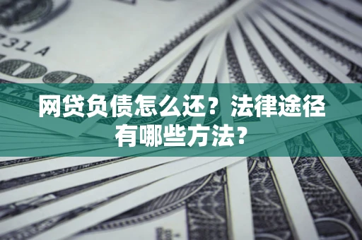 武汉网贷负债怎么还？法律途径有哪些方法？