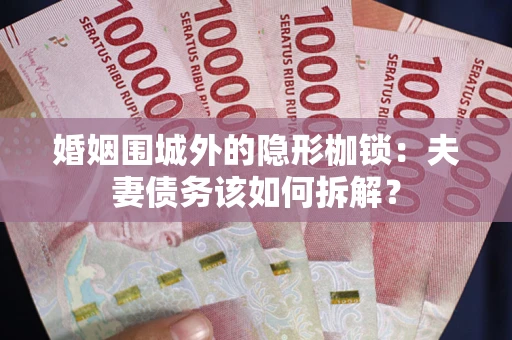 武汉婚姻围城外的隐形枷锁：夫妻债务该如何拆解？